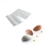 Moule Silicone 12 Quenelles 6,3 X 2,9 Cm 24ml SilikoMart Professional vente pas cher 17