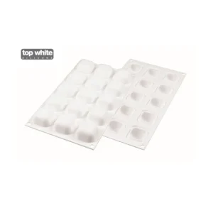 Moule Silicone 15 Carrés Bombés 4 X 4 Cm 30ml SilikoMart Professional REMISE allant 9