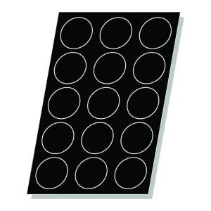 vente à bas prix Moule Silicone 15 Florentins (quiches) 9 Cm X H 0,8 Cm Flexipan 6