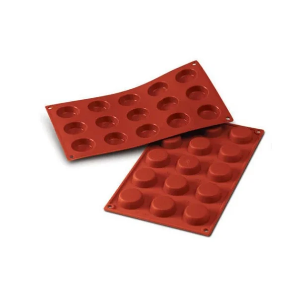 Moule Silicone Millassons 4 Cm X H 1,3 Cm (x15) Silikomart à prix réduits 1