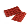 Moule Silicone Savarins Carrés 4,8 Cm X H 3 Cm (x15) Silikomart Retour Gratuit 5