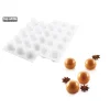 Moule Silicone 15 Truffes Ø 4,2 Cm Silikomart Professional mode pas cher 16