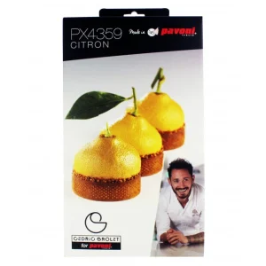 Moule Silicone 20 Citrons 65 Ml Cédric Grolet Pavoni Large choix en ligne 15