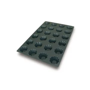 Dernières Nouveautés Moule Silicone 24 Briochettes Ø7,9 X 3,5 Cm 84ml SilikoMart Professional 9