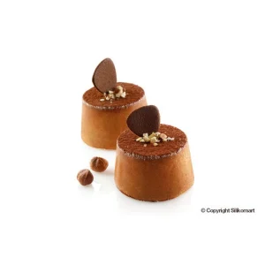 grande marque pas cher Moule Silicone 24 Muffins Ø6,9 X H3,9 Cm 122ml SilikoMart Professional 7