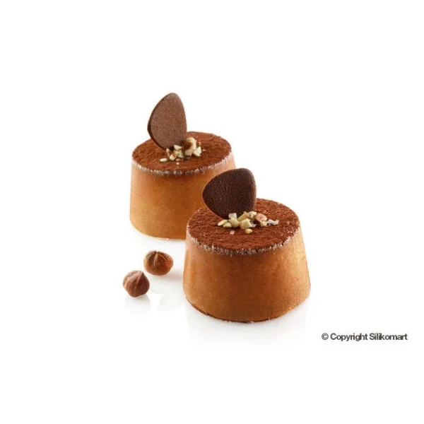 grande marque pas cher Moule Silicone 24 Muffins Ø6,9 X H3,9 Cm 122ml SilikoMart Professional 3