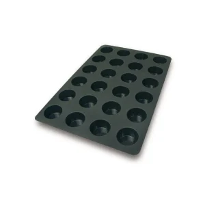 grande marque pas cher Moule Silicone 24 Muffins Ø6,9 X H3,9 Cm 122ml SilikoMart Professional 9