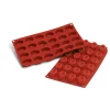 Moule Silicone 24 Savarins Ovales 4,4 X 3,2 Cm Silikomart Vente 7