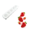 Moule Silicone 5 Fraises 120 Ml Silikomart Professional Nouveau 17