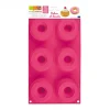 Moule Silicone 6 Donuts Ou Babas Ø7,5 X2,8 Cm Scrapcooking livraison la plus rapide 8