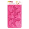 marque pas cher Moule Silicone 6 Gâteaux Licorne Ø17,5 X30 Cm Scrapcooking 19