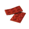 Moule Silicone Savarins 7,2 Cm X H 2,3 Cm (x6) Silikomart prix pas cher 5