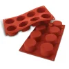 Moule Silicone 8 Cylindres 6 Cm X H 3,5 Cm Silikomart marque pas cher 5