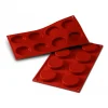 Moule Silicone 8 Florentins 6 Cm X H 1,2 Cm Silikomart france 16