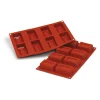 économies garanties Moule Silicone Savarin Rectangle 7,5 X 4,8 Cm X H 2,8 Cm (x8) Silikomart 5