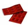 Moule Silicone 9 Madeleines 6,8 X 4,5 Cm Silikomart luxe soldes 10