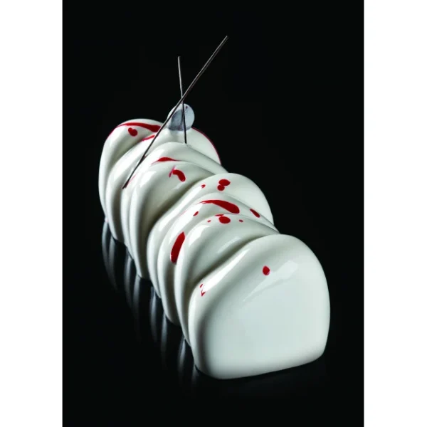 Acheter Moule Silicone Bûche Bilbao 25 X 8,5 Cm X H 7,5 Cm Pavoni 1