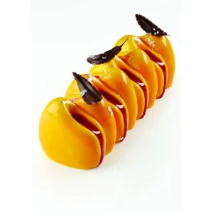 Moule Silicone Bûche Canyon 25 X 8,5 Cm X H 8 Cm Pavoni site pas cher 6