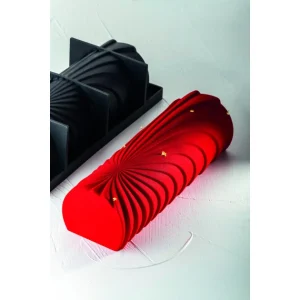 outlet Moule Silicone Bûche Comète 25 X 8,8 Cm X H 7,3 Cm Pavoni 10