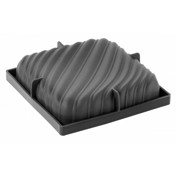 boutique paris Moule Silicone Carré Pop 16,2 X H 4,6 Cm Pavoni 3