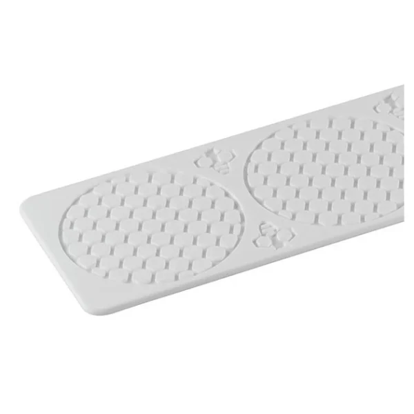 Moule Silicone Décor Alvéoles Ø 7,5 Cm X H 0,35 Cm (x5) Silikomart Professional magasin france 3