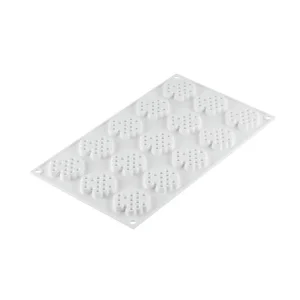 Moule Silicone Décor Miel Ø 4,5 Cm X H 0,8 Cm (x15) Silikomart Professional De super promotions disponibles 12