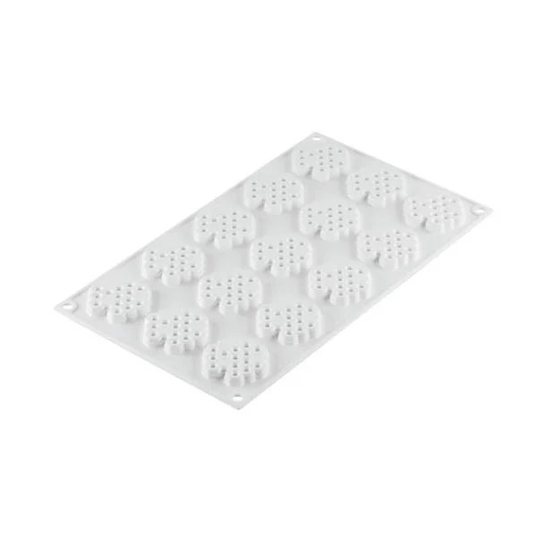 Moule Silicone Décor Miel Ø 4,5 Cm X H 0,8 Cm (x15) Silikomart Professional De super promotions disponibles 4