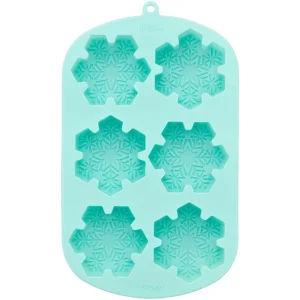 Satisfait ou Remboursé Moule Silicone Flocon De Neige 6 Empreintes Wilton 6