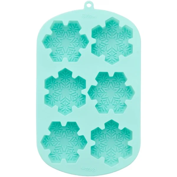 Satisfait ou Remboursé Moule Silicone Flocon De Neige 6 Empreintes Wilton 3