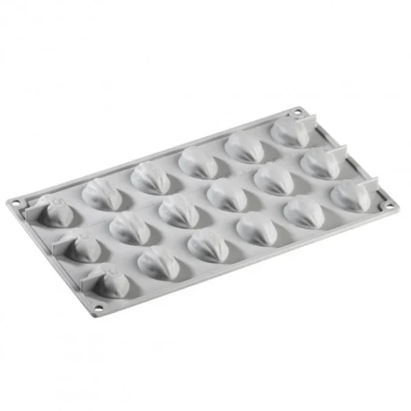 exclusivement disponibles Moule Silicone Gourmand Noix 3,8 X 2,8 X H 1,6 Cm (x18) Pavoni 5