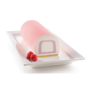 garantie de qualité Moule Silicone Insert Bûche Et Cake 22 X 5 X H 4 Cm (x2) Silikomart 3D Design 12