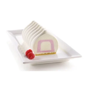 garantie de qualité Moule Silicone Insert Bûche Et Cake 22 X 5 X H 4 Cm (x2) Silikomart 3D Design 14