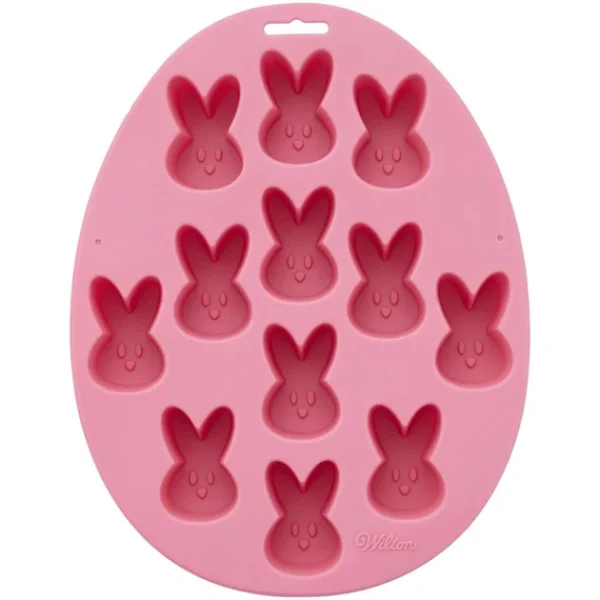 Moule Silicone Lapin 12 Cavités Wilton à prix d'occasion 4