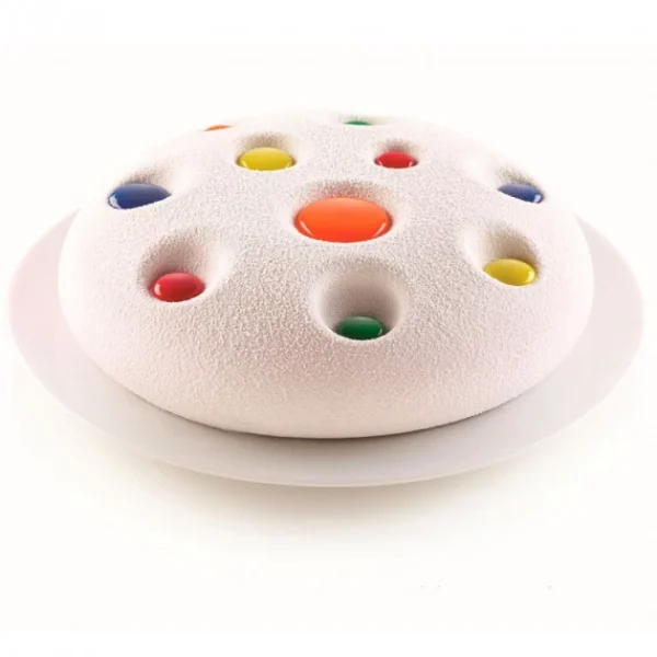 Moule Silicone Luna Ø22 Cm Silikomart 3D Design marque pas cher en ligne 1