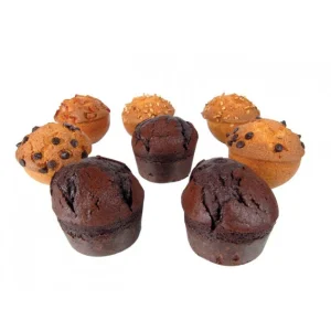 en ligne Moule Silicone Muffin Ø 7 Cm X H 4 Cm (x24) Pavoflex 12