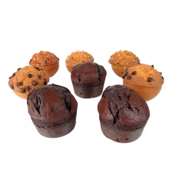 en ligne Moule Silicone Muffin Ø 7 Cm X H 4 Cm (x24) Pavoflex 5