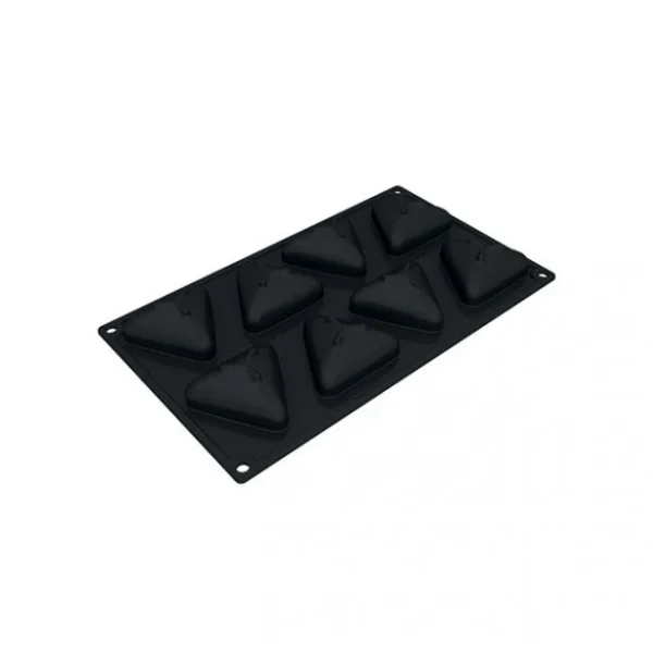 Moule Silicone Pyramide 6,6 X 6 Cm X H 2,8 Cm (x8) Pavoflex meilleur cadeau 1