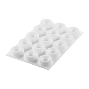 Moule Silicone Savarin Oblio Ø 5 Cm X H 2,1 Cm (x15) Silikomart Professional qualité d’originales 8