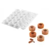 Moule Silicone Savarin Oblio Ø 5 Cm X H 2,1 Cm (x15) Silikomart Professional qualité d’originales 13