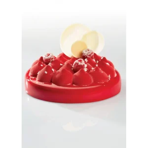 dernières Moule Silicone Tarte Puffy Ø 18 Cm X H 5,5 Cm Pavoni 6