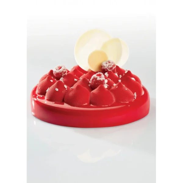 dernières Moule Silicone Tarte Puffy Ø 18 Cm X H 5,5 Cm Pavoni 3