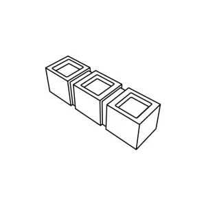 dernières Moule Silicone Tricube 12 X 3,2 Cm X H 3,2 Cm (x25) Pavoflex 10