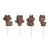 en promotion Moule Sucette Chocolat Animaux De La Forêt 65 Mm (x4) Chocolate World 7