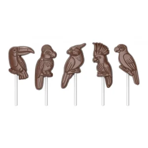 Moule Sucette Chocolat Oiseau Tropical (x5) Chocolate World en ligne vente 7