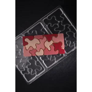 Moule Tablette Chocolat Camouflage 15,4 X 7,7 Cm X H 0,8 Cm (x3) Pavoni soldes en ligne 6