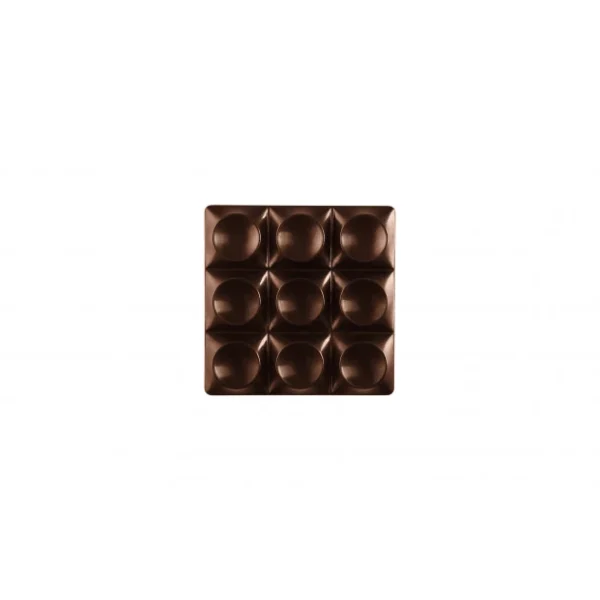 pas cher Moule Tablette Chocolat Mini Bricks 7 X 7 Cm X H 1,1 Cm (x6) Pavoni 1