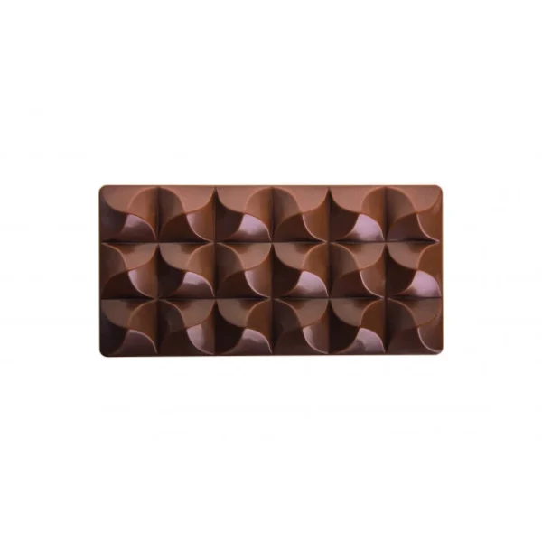 Moule Tablette Chocolat Moulin 15,4 X 7,7 Cm X H 1,4 Cm (x3) Pavoni mode pas chere 1