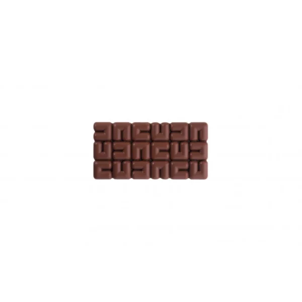 le grand escompte Moule Tablette Chocolat Ola 15,5 X 7,7 Cm X H 1 Cm (x3) Pavoni 3