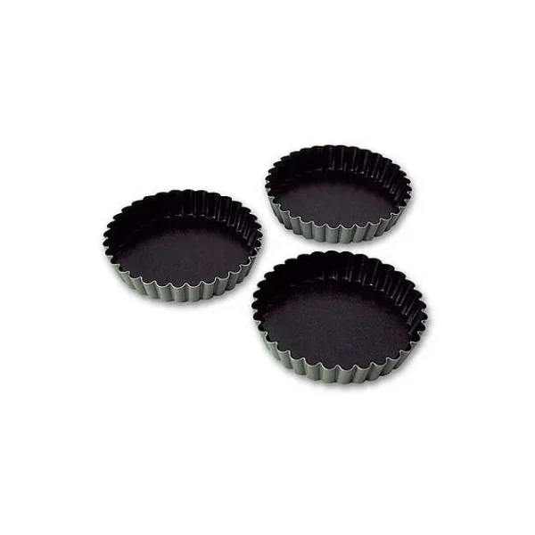 à prix imbattables Moule Tartelette 8,5 Cm X H 1,6 Cm (x12) Matfer 1