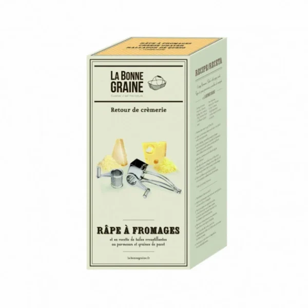 La Bonne Graine Moulin Râpe à Fromage Inox 2 Tambours Vente 4